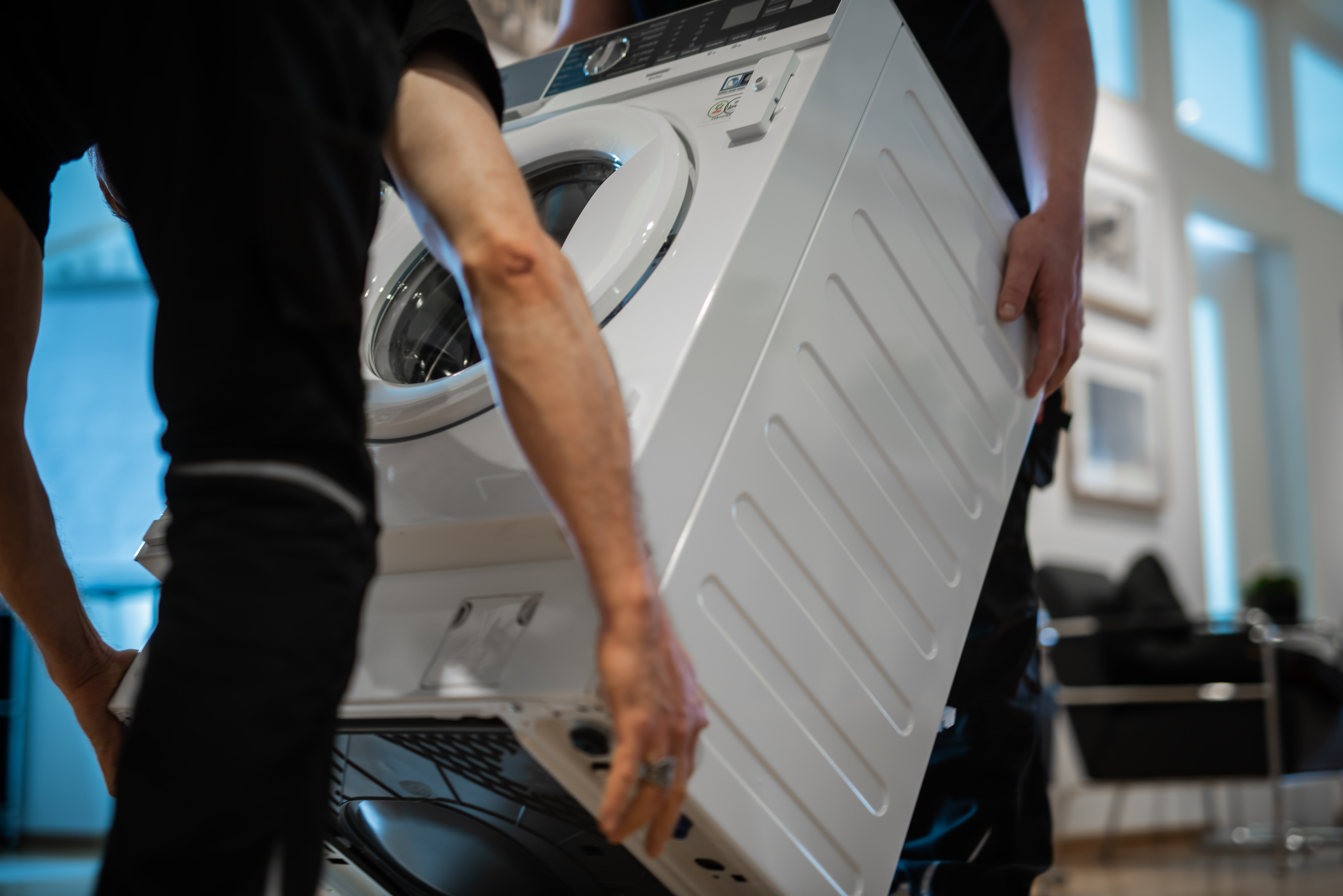 Lieferung Waschmaschine