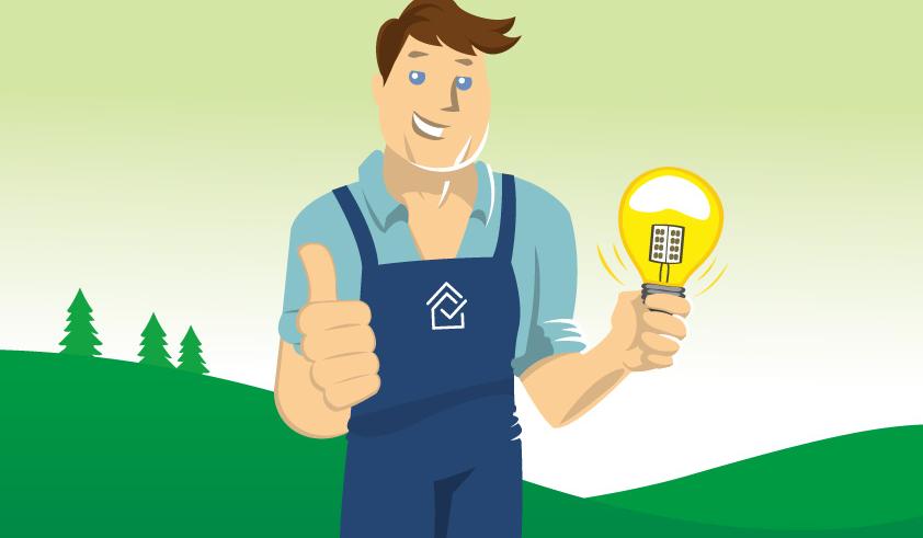 Energieeffizienz - Illustration