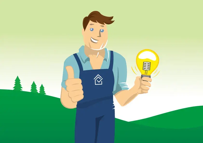 Energieeffizienz - Illustration